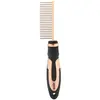 Image de 3x EBI Noir Detangling Comb M 21 Pins (Chat, Chien), Hygiène animale