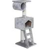 Image de EBI Classic Cat Tree Abigail (109 cm, Gris), Arbre à chat