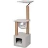 Image de EBI Okinawa Off blanc (121 cm, Blanc), Arbre à chat