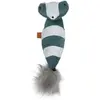 Image de D&D Rocco Catnip, raton laveur 40 x11cm bleu (Peluche pour chat), Jouets pour chat