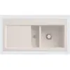 Image de Villeroy & Boch, Évier, Villeroy&Boch Evier, Evier de cuisine Subway 60 Crema 1000x510mm, Largeur meuble bas 60cm (Evier encastré)