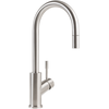 Image de Robinet cuisine VILLEROY ET BOCH Umbrella flex acier massif