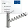 Image de Villeroy & Boch, Robinetterie de cuisine, Robinet de cuisine Como, en acier inoxydable
