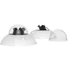 Image de MOBOTIX DualDome D16B-F-6D6N119 - Caméra de surveillance réseau - dôme - extérieur - à l'épreuve du vandalisme / résistant aux intempéries - couleur (Jour et nuit) - 2 x 6 000 000 pixels - 6144 x 2048 - Focale fixe - audio - LAN 10/100 - MJPEG, H.