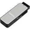 Image de Hama Lecteur de cartes SD/microSD USB 3.0, argent (USB 3.0), Lecteur de carte mémoire, Noir, Argent
