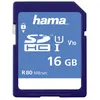 Image de Hama - Carte mémoire flash - 16 Go - UHS Class 1 / Class10 - SDHC UHS-I