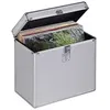 Image de Hama 00181435 microgroove record case argent housse pour cds et dvds