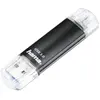 Image de Hama Laeta Twin (256 Go, Micro USB-B, USB-A), Clé USB, Noir