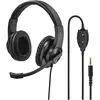 Image de Hama HS-P350 (Filaire), Casque micro de bureau, Noir
