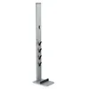 Image de Organiseur sur pied pr aspirateur sans fil, 29,5x22x128cm, argt/noir