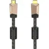 Image de Hama HDMI (Typ A)   HDMI (Typ A) (1.50 m), Câble vidéo, Bronze