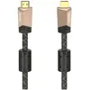 Image de Hama HDMI (Typ A)   HDMI (Typ A) (3 m), Câble vidéo, Noir, Marron, Pink