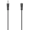 Image de Hama Câble de rallonge audio, fiche jack 3,5 mm - couplage, stéréo, 3,0 m (3 m), Câble audio