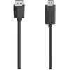 Image de Hama DisplayPort   HDMI (Typ A) (1.50 m), Câble vidéo, Noir