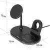 Image de Hama MagCharge Multi (15 W), Chargeur sans fil, Noir
