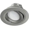 Image de Hama, Spot encastrable, WLAN Spot LED encastré, 5W, contrôle par la voix/application, orientable, nickel satiné (Nickel satiné)