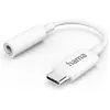 Image de Hama Adaptateur USB-C vers prise audio 3,5 mm, blanc (USB-C, Jack 3.5mm), Adaptateur pour appareils mobiles, Blanc