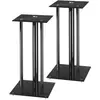 Image de Hama Supports de haut-parleurs pour enceintes lourdes (Support, Non mobile), Pied + support mural pour enceinte, Noir