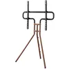 Image de HAMA Hama Support Pied TV Chevalet, bois (Noyer)