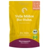 Image de 12x100g Herrmanns Selection Bio Poulet avec Bio Carotte et Bio kamut nourriture humide pour chat