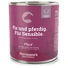 Image de Herrmann's Menu Bio / Menu Sensitive 6 x 800 g pour chien - cheval, patates douces bio, courgettes bio