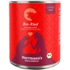 Image de Herrmann's Menu Bio Classic 6 x 800 g pour chien - boeuf bio, patates douces bio