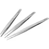 Image de Vigor, Pince à épiler, Jeu de pincettes 3 pièces plat-ru