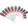 Image de Vigor, Tournevis, Jeu de tournevis   V4655   profil à fente, profil cruciforme PH   0,6 x 3 - 1,6 x 10 -... (Clé Allen)