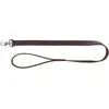 Image de Trixie Laisse en cuir gras Rustic (L, XL, Chien), Collier + laisse