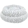 Image de Trixie Mila lit, rond, peluche, ø 50 cm, blanc-gris (Chat), Panier pour chien + chat