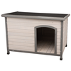 Image de Niche Trixie Natura Classic à toit plat pour chien - Taille L: L 116 x l 79 x H 82 cm, gris