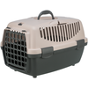 Image de Caisse de transport Capri XS de Trixie : 48 x 32 x 31 cm, gris foncé/blush, pour chat