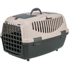 Image de Caisse de transport Capri XS de Trixie : 55 x 37 x 34 cm, gris foncé/blush, pour chat