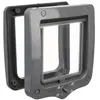 Image de Chatiere - 4 positions - 20 x 22 cm - Gris