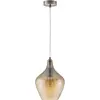 Image de Nino Leuchten, Suspension, Paso 30620123 nickelamber Lampe à suspension (E14, E27)