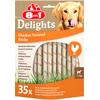 Image de 8in1 Delights Bâtonnets torsadés poulet pour petit chien - 35 bâtonnets