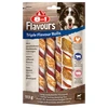 Image de 8in1 Triple Flavour Rolls Bâtonnets à mâcher pour chien - 3 bâtonnets à mâcher