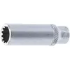 Image de BGS, Clé à douille + douilles, Douille pour clé, Gear Lock, longue 6,3 mm (1/4") 10 mm (10 mm)