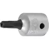 Image de BGS, Embouts, Douille à embouts 6,3 mm (1/4") profil TS (pour Torx Plus) avec perçage TS20 (Embout carré femelle)