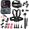 Image de Rollei Actioncam Mount Set Outdoor, Caméra d'action : accessoires, Noir, Rouge, Orange