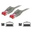 Image de exertis Connect - Cordon de raccordement - RJ-45 (M) pour RJ-45 (M) - 1.5 m - SFTP - CAT 6 - sans halogène - gris