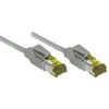 Image de Cordon Rj45 Sur Câble Catégorie 7 S/ftp Lsoh Gris - 05 M