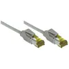 Image de Cordon Rj45 Sur Câble Catégorie 7 S/ftp Lsoh Gris - 2 M