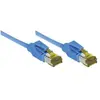 Image de Cordon Rj45 Sur Câble Catégorie 7 S/ftp Lsoh Bleu - 2 M