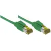 Image de Cordon Rj45 Sur Câble Catégorie 7 S/ftp Lsoh Vert - 2 M