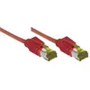 Image de Cordon Rj45 Sur Câble Catégorie 7 S/ftp Lsoh Rouge - 2 M