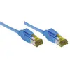 Image de Cordon Rj45 Sur Câble Catégorie 7 S/ftp Lsoh Bleu - 3 M