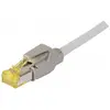 Image de Tecline Câble patch S/FTP, PiMF, Cat 6a, gris, 5,0 m Pour 10 Gigabit/s, sans halogène, avec câble Draka et (PiMF, S/FTP, CAT6a, 5 m), Câble réseau