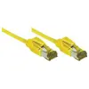 Image de Cordon Rj45 Sur Câble Catégorie 7 S/ftp Lsoh Jaune - 5 M