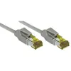 Image de Cordon Rj45 Sur Câble Cat. 7 S/ftp Lsoh Snagless Gris-75 M